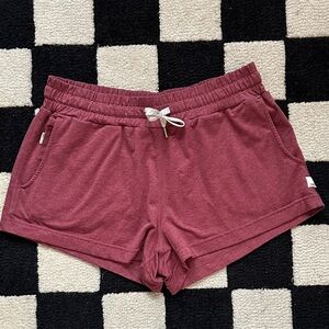 Vuori Heather Mauve Shorts | XS
